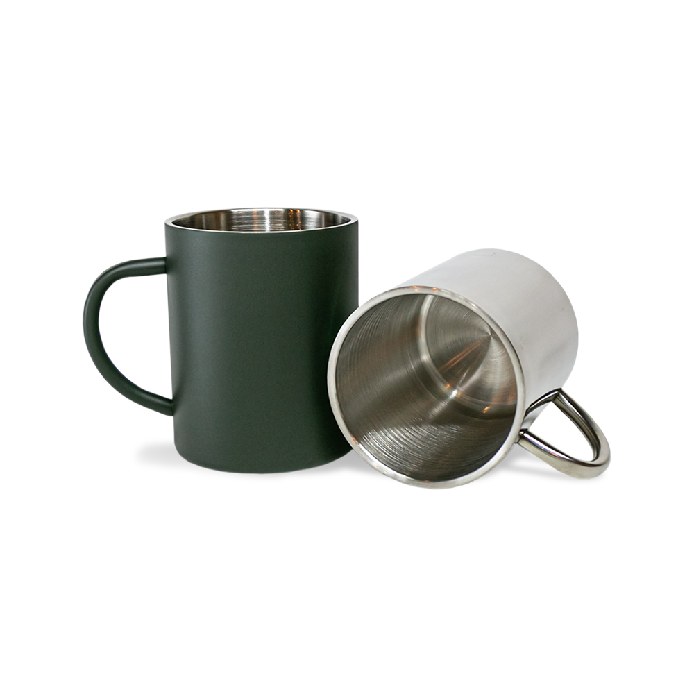 Caneca aço inox mod. CX-2